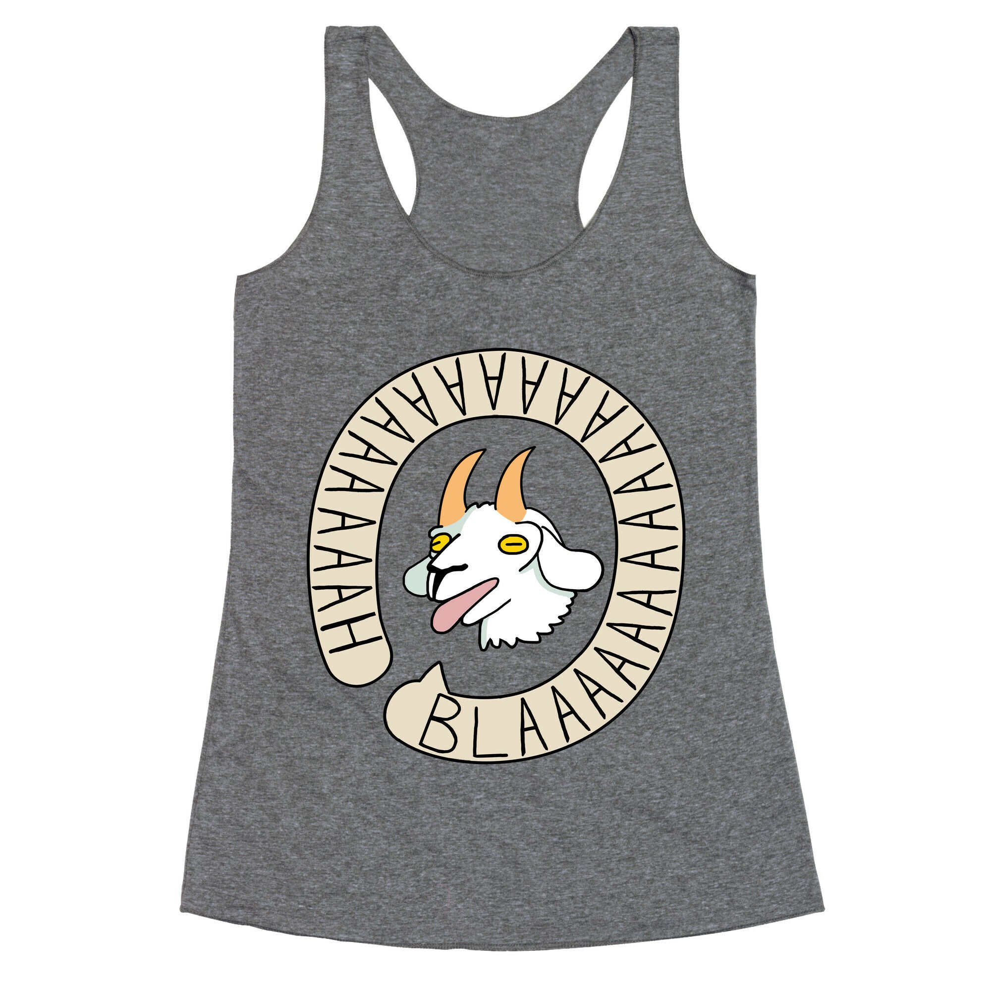 Yelling Goat Racerback Tank